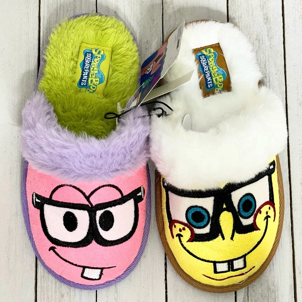 NICKELODEON SpongeBob SquarePants & Patrick Kids Unisex Slippers